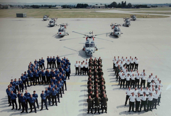 Service people form the number 815.